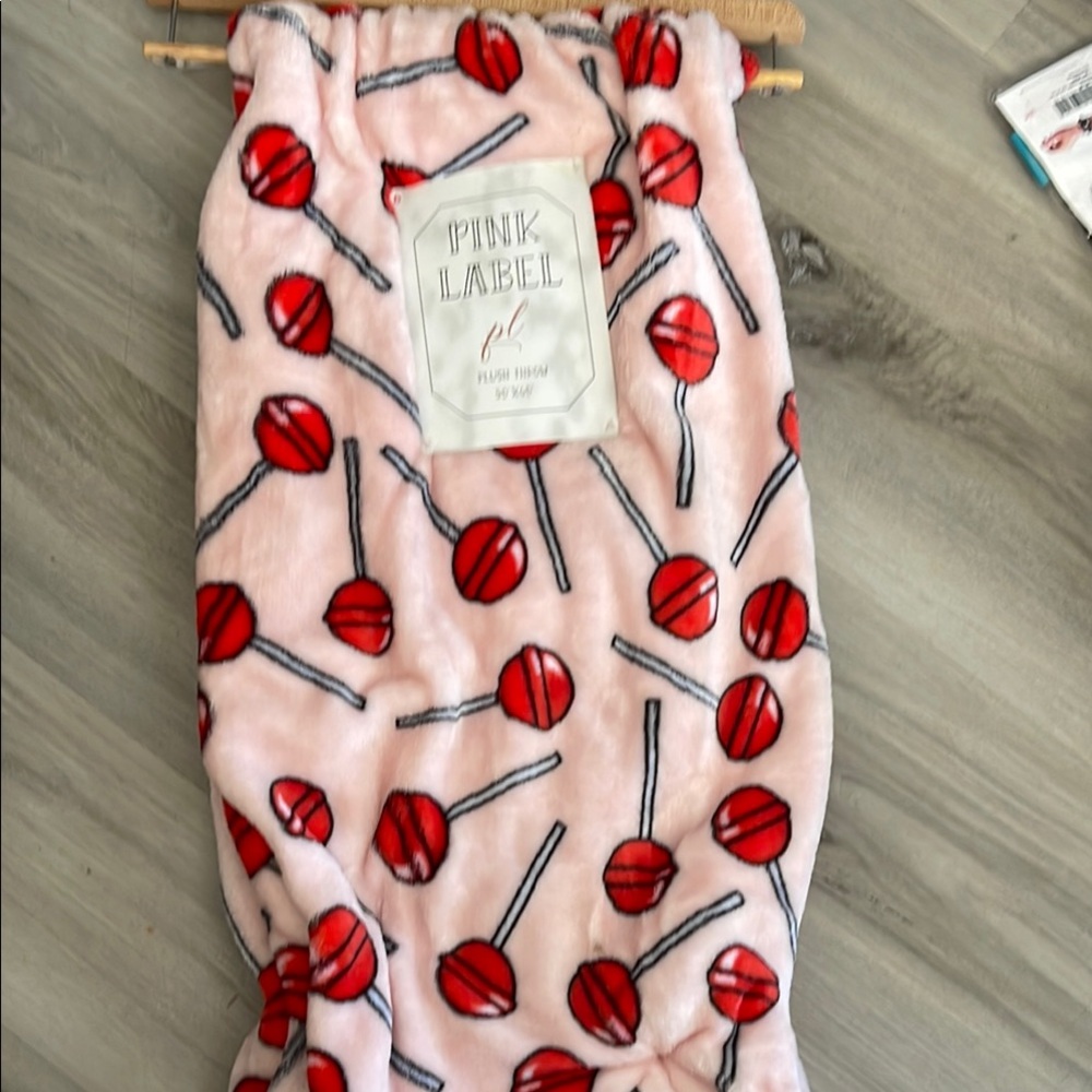Pink Label Pink Lollipop Blanket